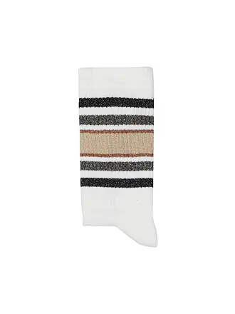 OOLEY | Socken SPORTY GLITTER | weiss